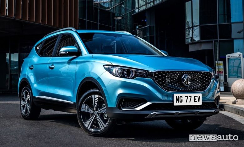 SUV MG ZS EV SUV elettrico cinesata