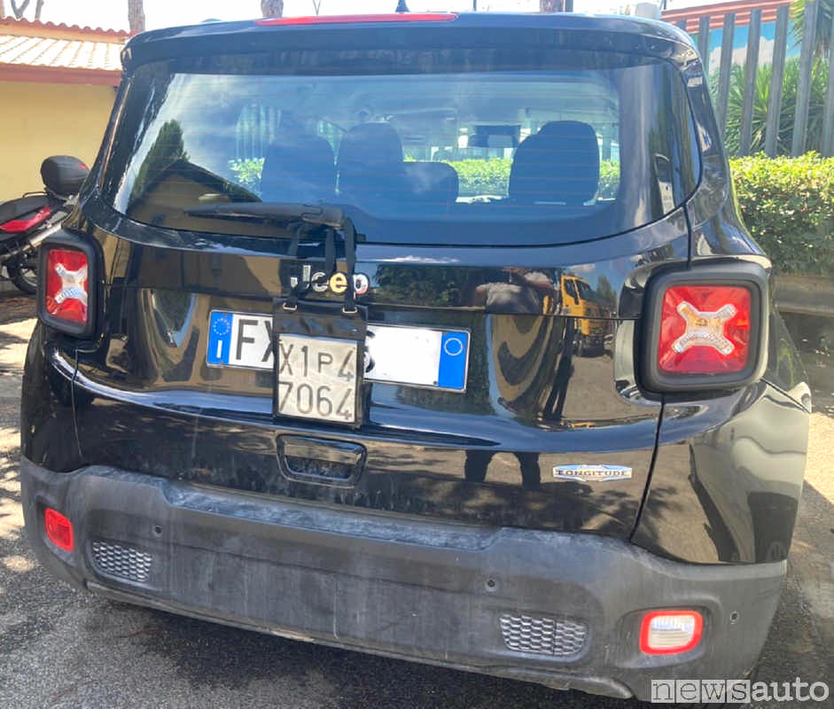Targa prova su veicoli immatricolati, quando?