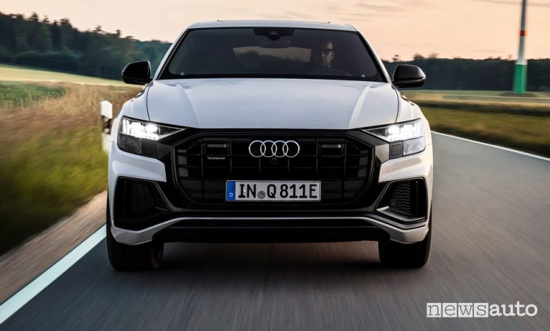 Audi Q8 TFSI e quattro ibrido plug-in, caratteristiche