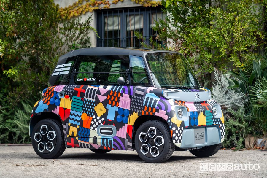 Citroën Ami personalizzazione Ami ❤️ Milan