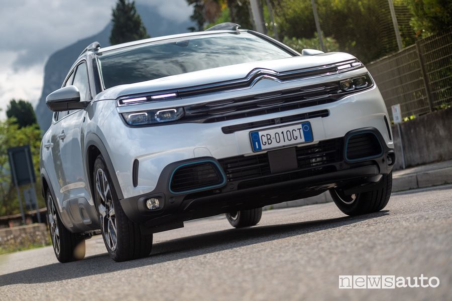 Vista anteriore Citroën C5 Aircross Hybrid Plug-In