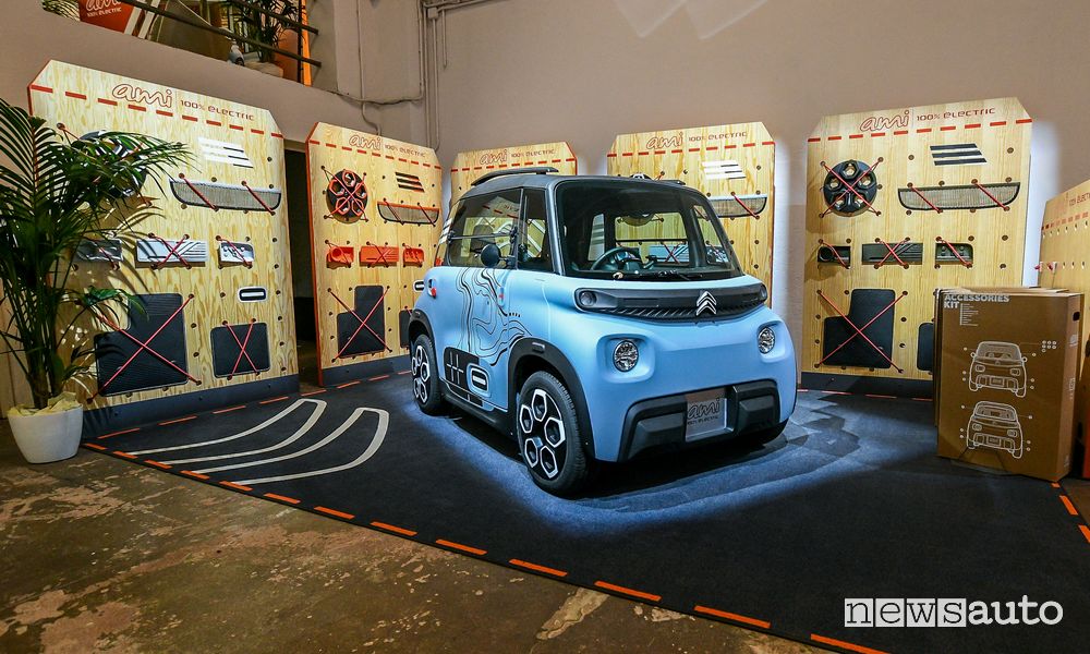 Citroën Ami Vibe alla Milano Design City 2020
