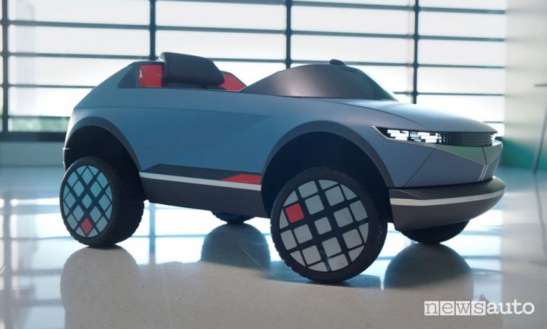 Auto elettrica per bambini, arriva la piccola Hyundai EV