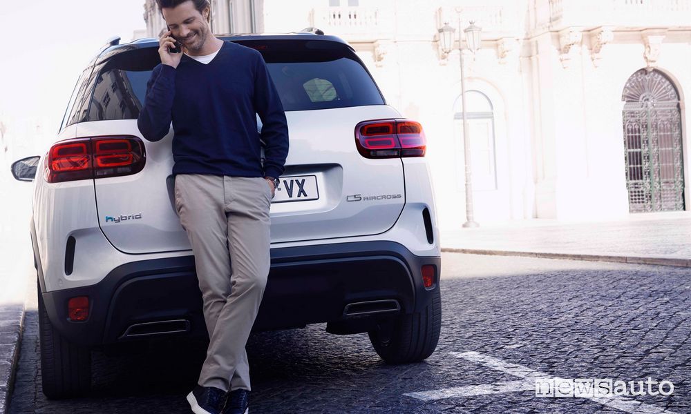 App MyCitroën, funzioni dedicate al SUV ibrido plug-in C5 Aircorss