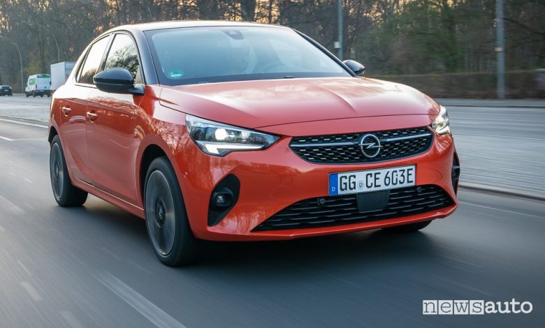 Opel Corsa-e vantaggi auto elettrica