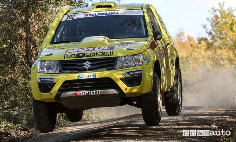 Codecà/Toffoli su Suzuki Gran Vitara T1 al 1° Tuscan Rewind Cross Country