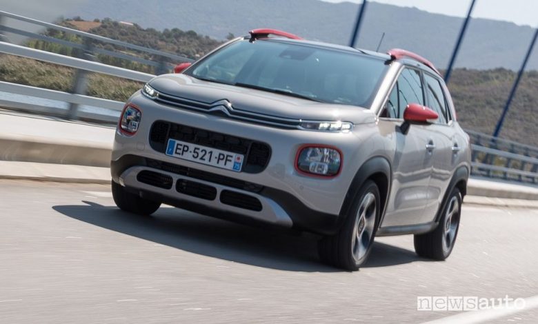 Citroën C3 Aircross diesel BlueHDi 110, caratteristiche e prezzi