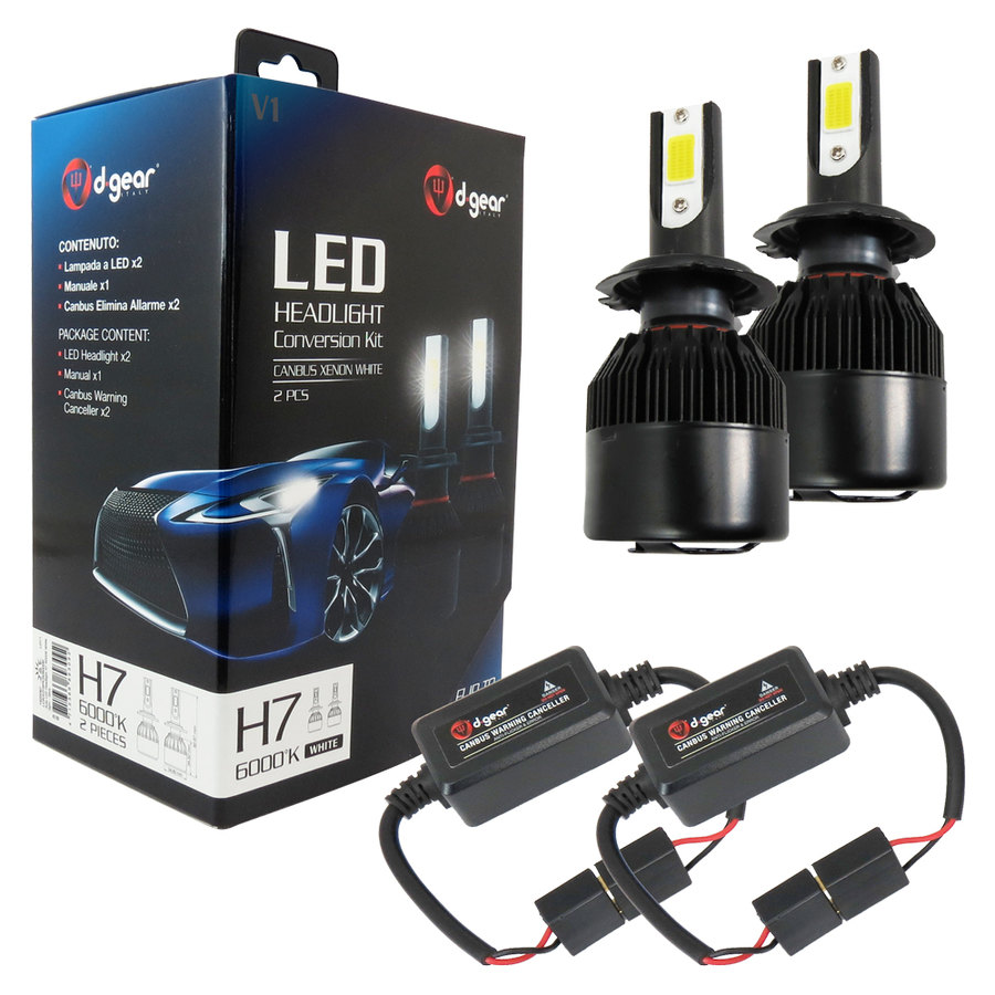 Kit luci a led per auto, conversion KIT D-gear Speed Up