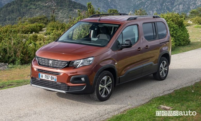 Peugeot Rifter, nuova gamma, allestimenti e prezzi