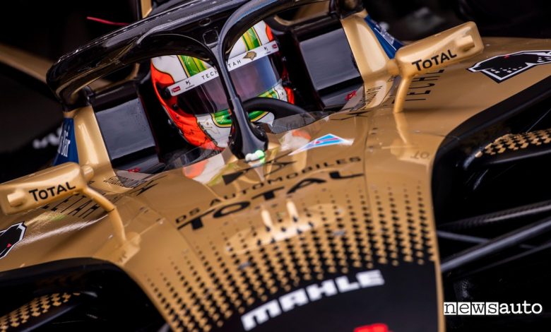 DS Techeetah test Formula E