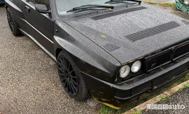 Lancia Delta Integrale, rubata e ritrovata a Roma