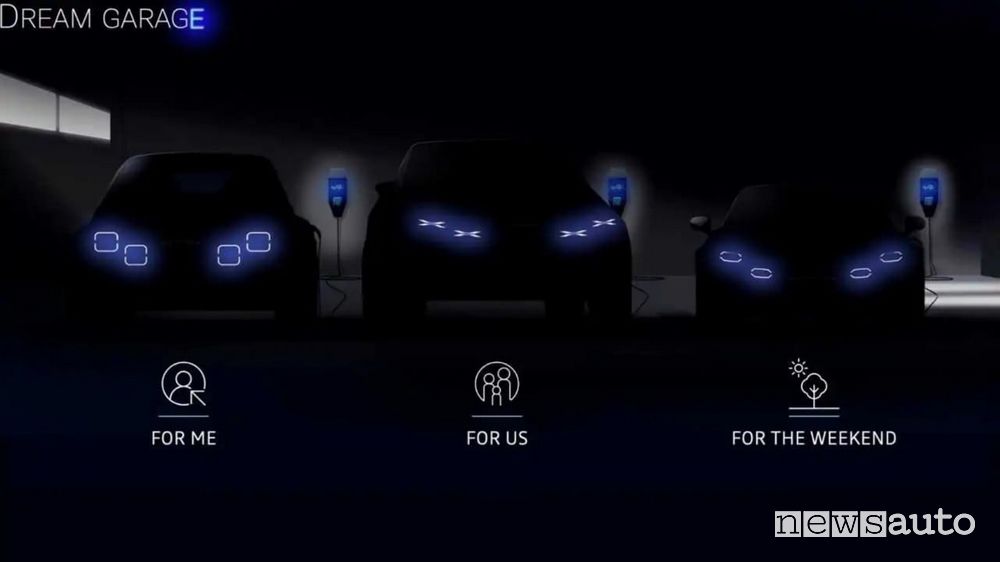 Dream Garage Alpine auto elettriche