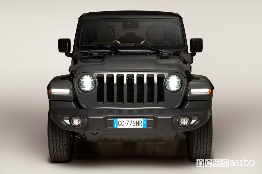 Griglia frontale a 7 feritoie Jeep Wrangler 4xe First Edition