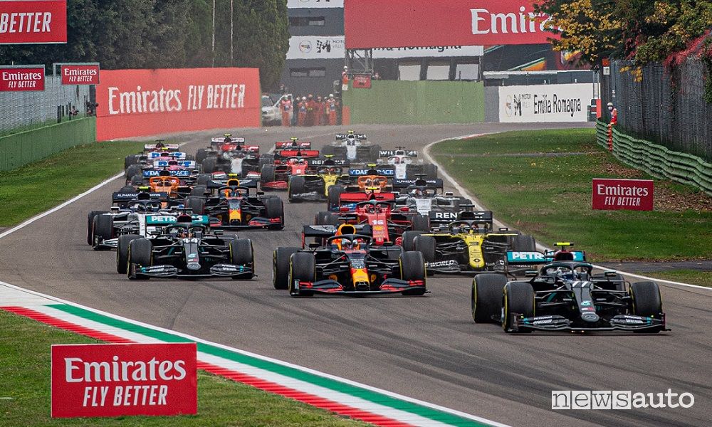 Orari Gp Emilia Romagna F1 2021 a Imola, diretta SKY e TV8