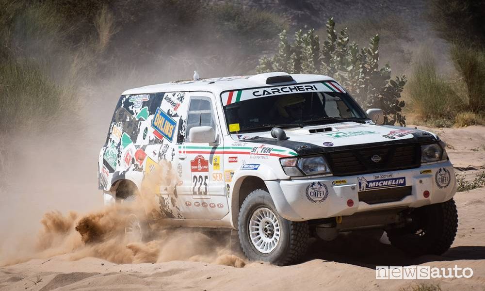 Nissan Patrol di Luciano Carcheri e Roberto Musi Dakar 2021 Classic