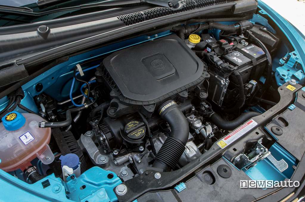 Motore Firefly ibrido da 70 CV della Lancia Ypsilon Hybrid