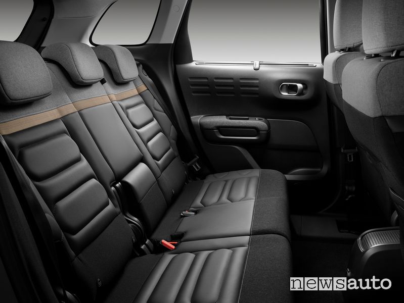 Sedili posteriori abitacolo nuovo Citroën C3 Aircross