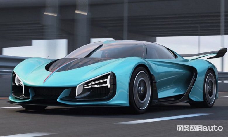 Hongqi S9 hypercar ibrida