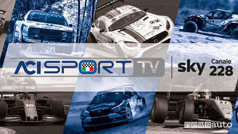 ACI Sport TV si trova al calane 228 di Sky