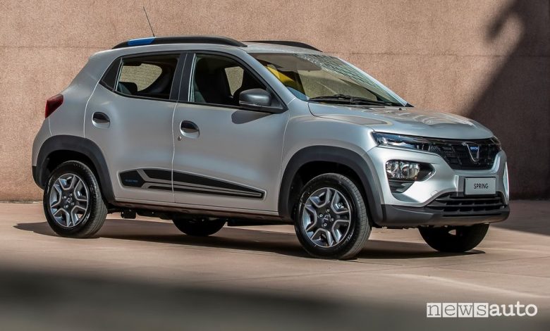 Dacia Spring auto elettrica a 3.500 euro