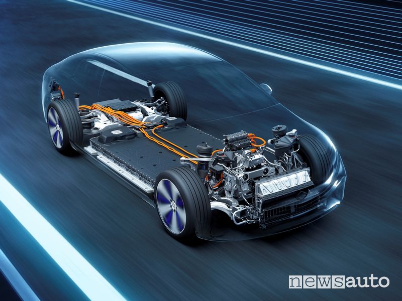 Mercedes solo elettrica dal 2030