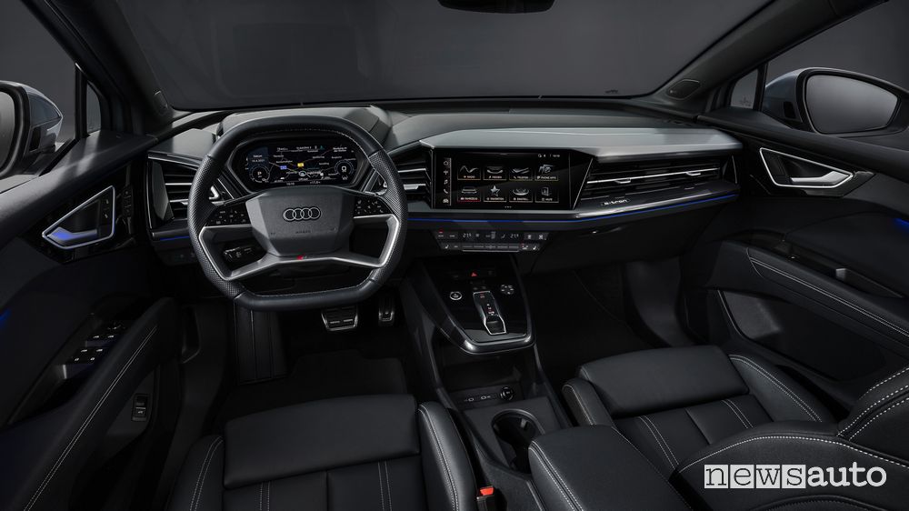 Plancia strumenti abitacolo Audi Q4 Sportback 50 e-tron quattro