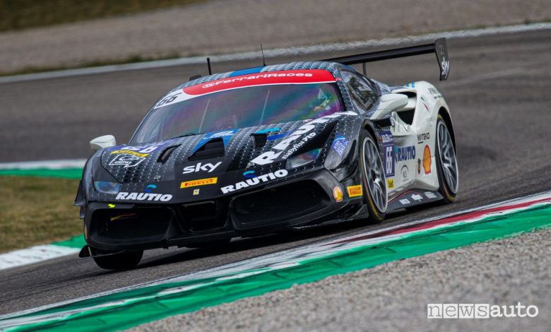 Luka Nurmi Vicnitore Gara 2 Trofeo Pirelli Ferrari Challenge di Monza