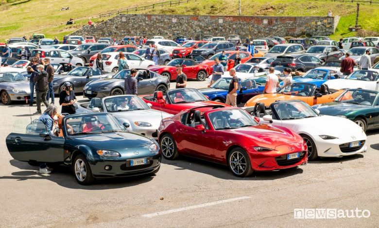 MX-5 Back to Drive, Raduno Colle del Lys in Piemonte