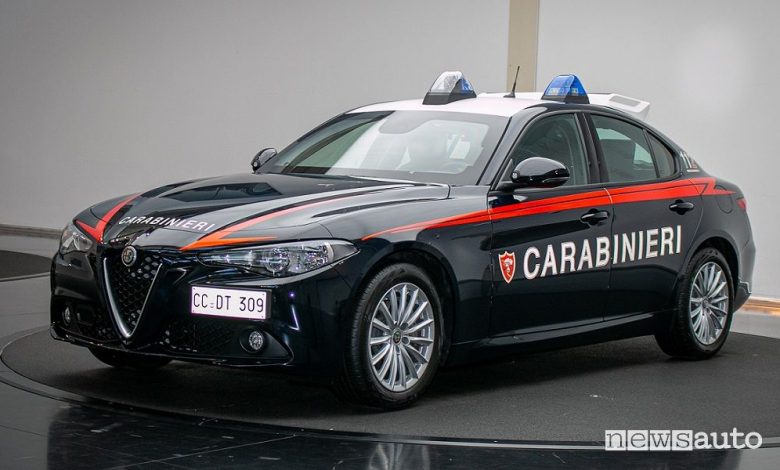 Alfa Romeo Giulia dei Carabinieri