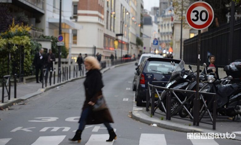 Limite 30 km/h in città, dove?