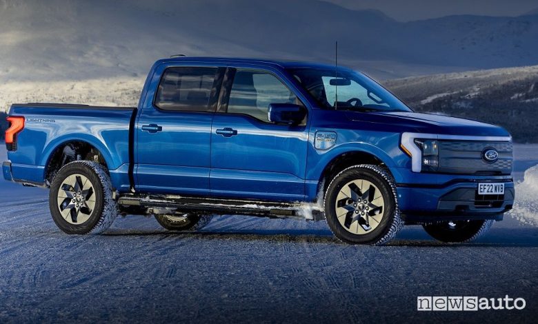 Ford F-150 Lightning, pick-up elettrico, caratteristiche e prezzo