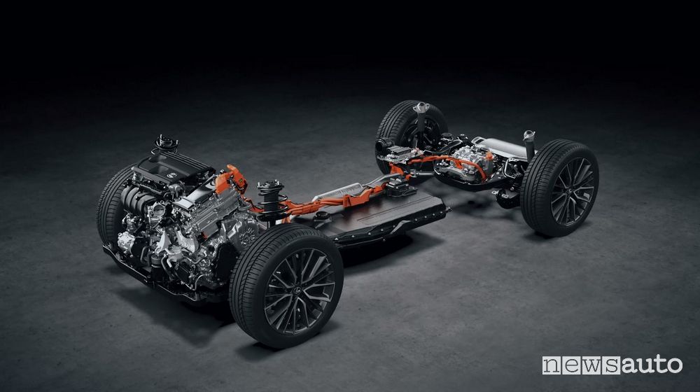 Trazione ibrida plug-in nuovo Lexus NX 450h+