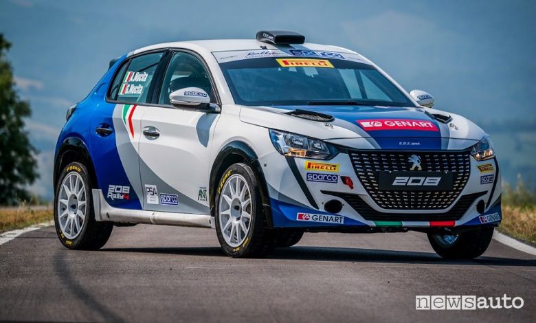 Nuova livrea Peugeot 208 Rally4