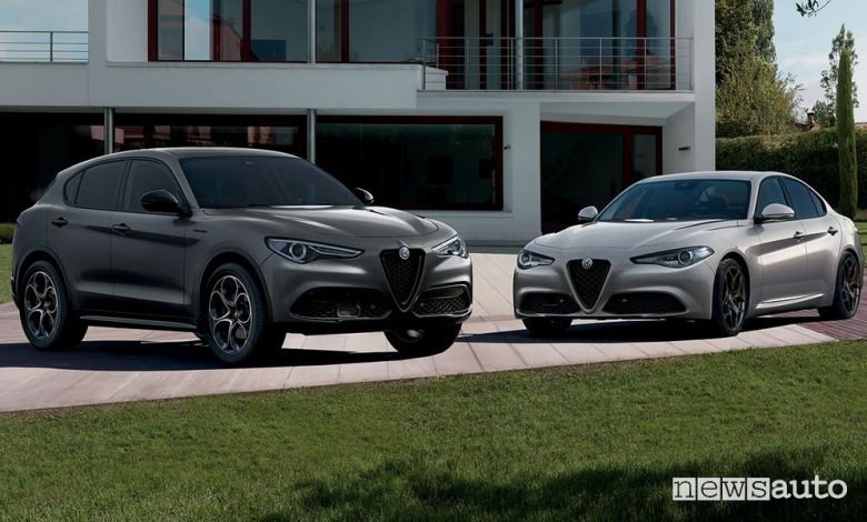 Alfa Romeo Web Edition, serie speciale su Giulia e Stelvio