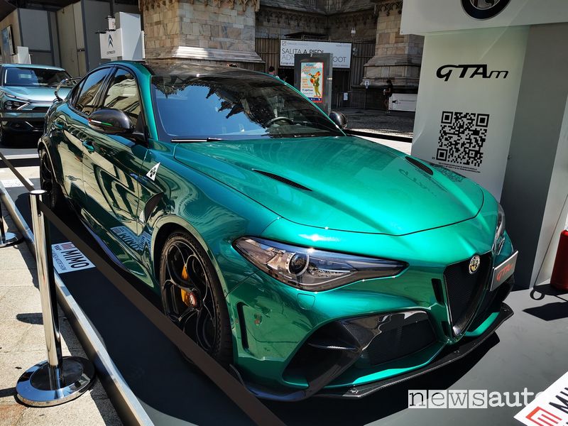 Alfa Romeo Giulia GTAm al MIMO Milano Monza Motor Show 2021