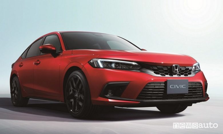 Nuova Honda Civic e:HEV