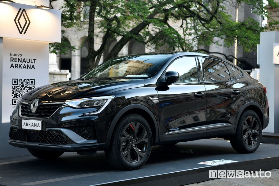 Renault Arkana in anteprima italiana al MIMO 2021