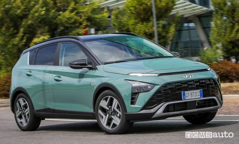 Nuova Hyundai Bayon, caratteristiche e prezzi