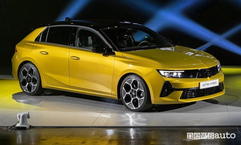 Nuova Opel Astra, caratteristiche, versioni, anche ibrida plug-in