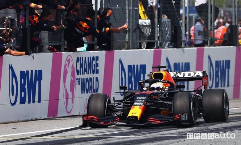 F1 Gp Austria 2021, risultati e classifiche