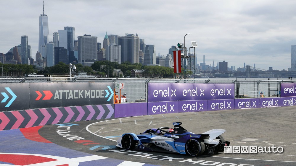 Gara 1 ePrix New York 2021 Maximilian Guenther BMW i Andretti Motorsport