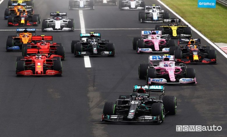 Orari Gp Ungheria F1 2021, diretta SKY e differita TV8