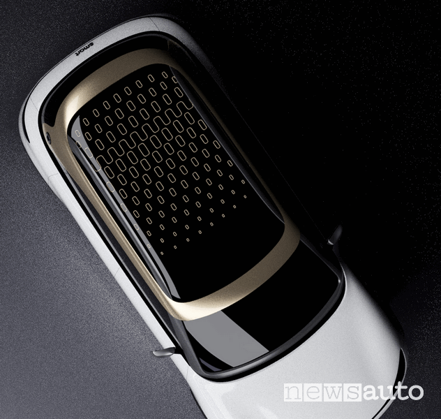 prima immagine del SUV smart