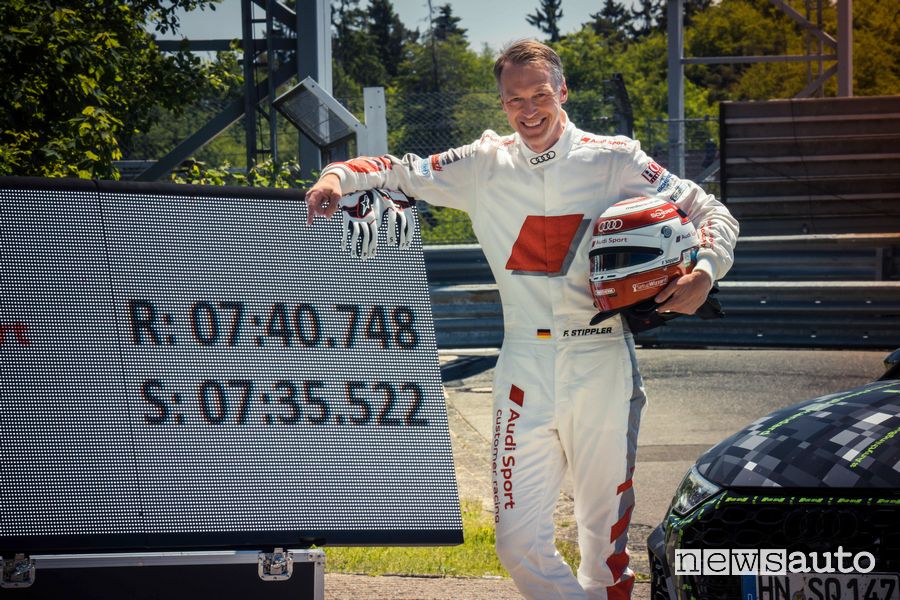 Record al Nürburgring per la nuova Audi RS 3