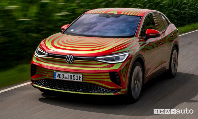 SUV elettrico Volkswagen, caratteristiche, autonomia della ID.5 GTX