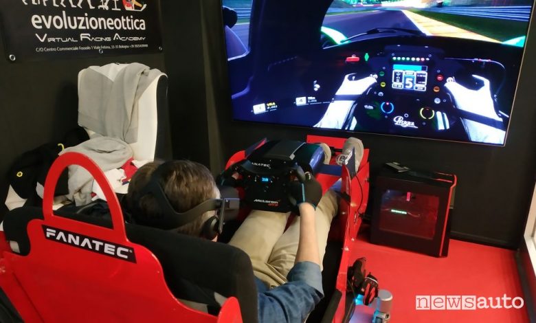 Simulatore di guida, corsi di guida virtuali a Vallelunga