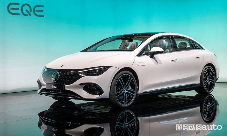 Nova Mercedes EQE 350 al Salone di Monaco IAA 2021