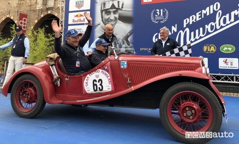 Gp di Nuvolari 202i, classifica finale gara per auto storiche