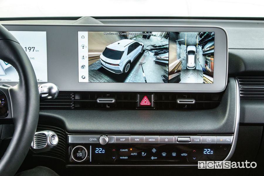 Immagini telecamera posteriore Hyundai Ioniq 5