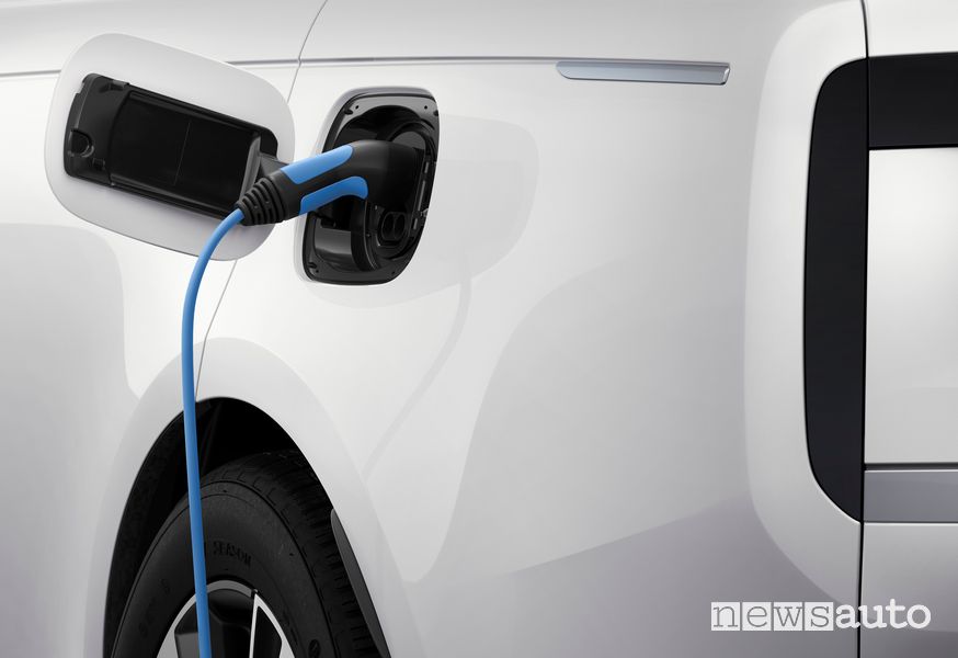 Ricarica di tipo 2 nuovo Range Rover ibrido plug-in